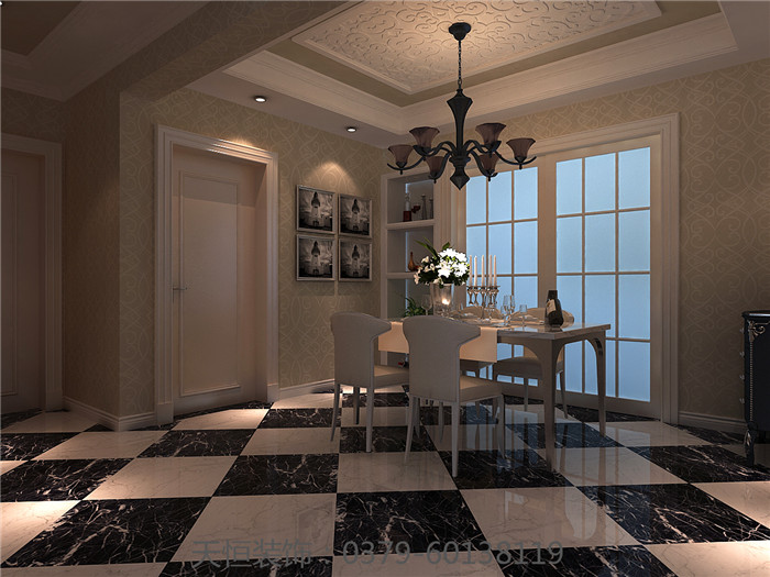 洛陽裝飾公司優(yōu)秀設計師之紅太陽天恒設計施工裝修案例