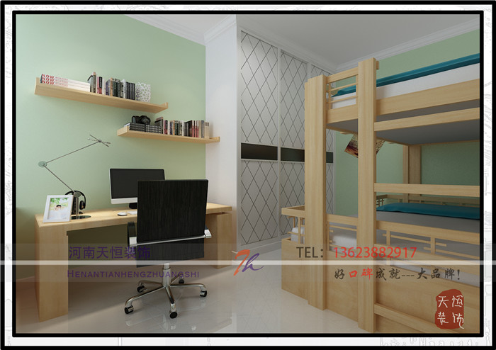 洛陽裝飾公司活動(dòng)之國寶花園天恒設(shè)計(jì)施工裝修案例