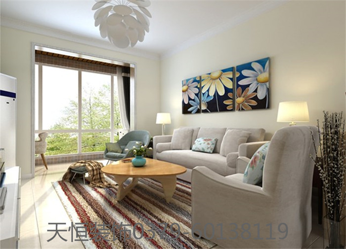 洛陽裝修設(shè)計圖之周山新城天恒設(shè)計施工裝修案例