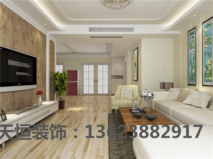 洛陽裝飾公司之現(xiàn)代簡約天恒設(shè)計施工裝修案例