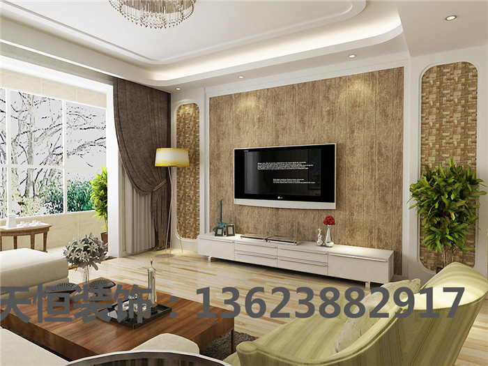 洛陽裝飾公司之現(xiàn)代簡約天恒設計施工裝修案例